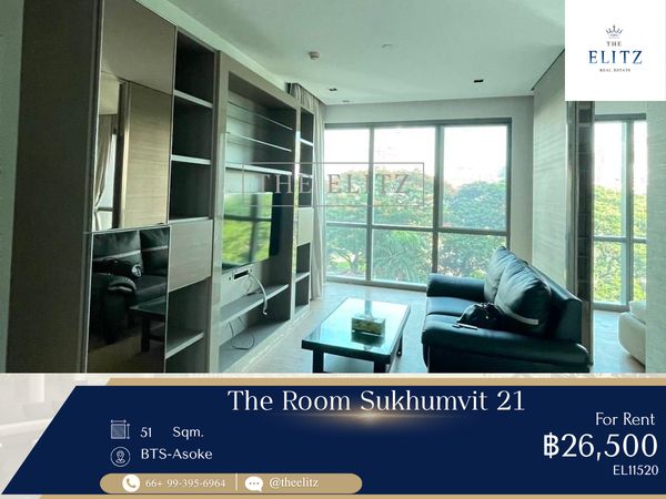 💥 The Room Sukhumvit 21 ใกล้ มศว. แค่ฝั่งตรงข้าม ห้องใหญ่กว่าใคร ต้องที่นี่เลย 