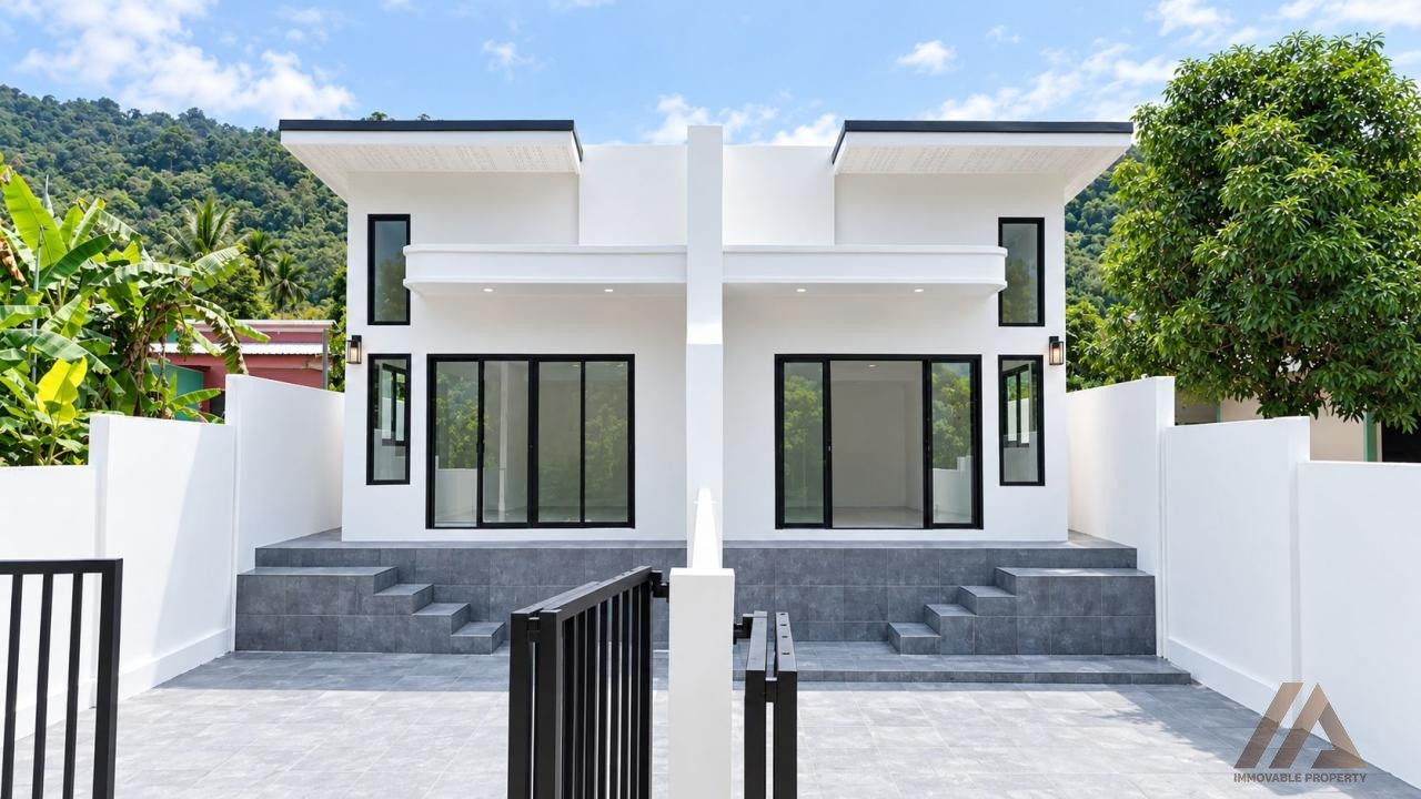 Newly built house, Khlong Cheep Forest
