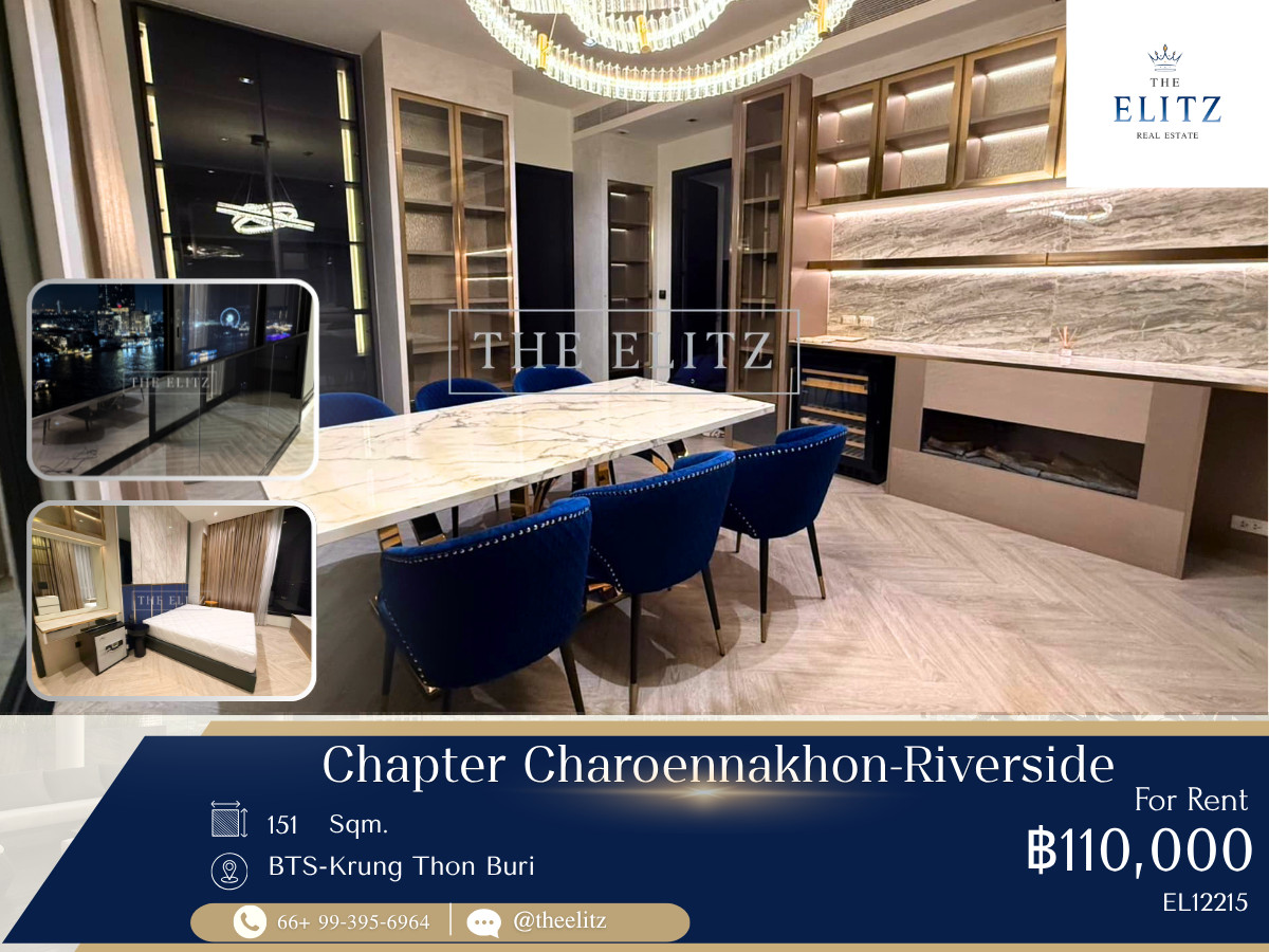 ✨ Unrivaled Riverfront Luxury. Enjoy panoramic Chao Phraya River views from this ultra-modern Penthouse. Experience high-end waterfront living with world-class facilities and pure privacy ✨ ✨ Unrivaled Riverfront Luxury. Enjoy panoramic Chao Phraya River views from this ultra-modern Penthouse. Experience high-end waterfront living with world-class facilities and pure privacy ✨