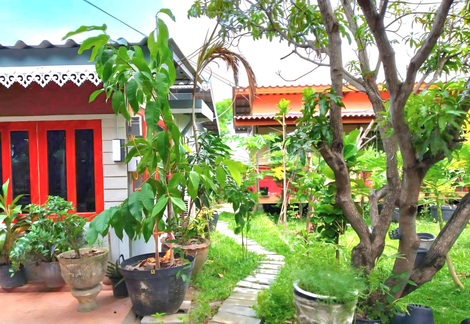 House for rent in the garden, single-storey house, located in Bang Len District, Nakhon Pathom Province – รูปที่ 2