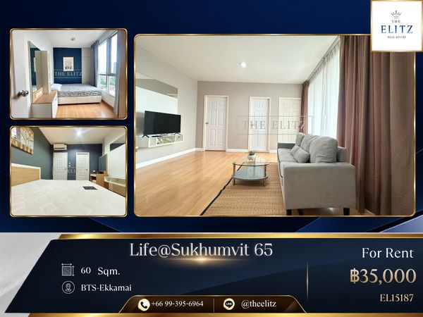 ✨ Spacious High-Rise Residence in Prime Sukhumvit 65 | Expansive Multi-Bedroom Layouts & walking distance to BTS Phra Khanong ✨