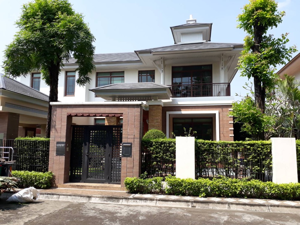 🔥 [HOT] Beautiful house for rent, 4 bedrooms, 4 bathrooms, 1 office, maid's room, size 127 sq m. 📌 🚅 Near the Kelantan BTS station 💯