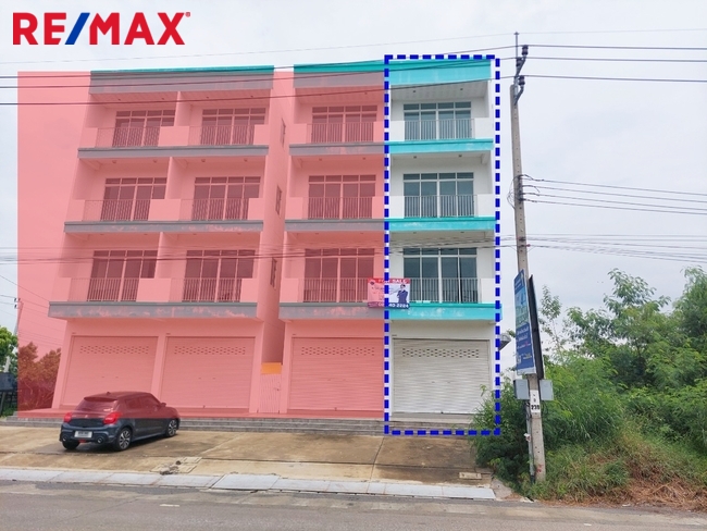 ขายอาคารพาณิชย์ 4 ชั้น ซอยวัดพระเงิน ทำเลดี ติดถนน เหมาะทำการค้า มีที่จอดรถ – รูปที่ 2