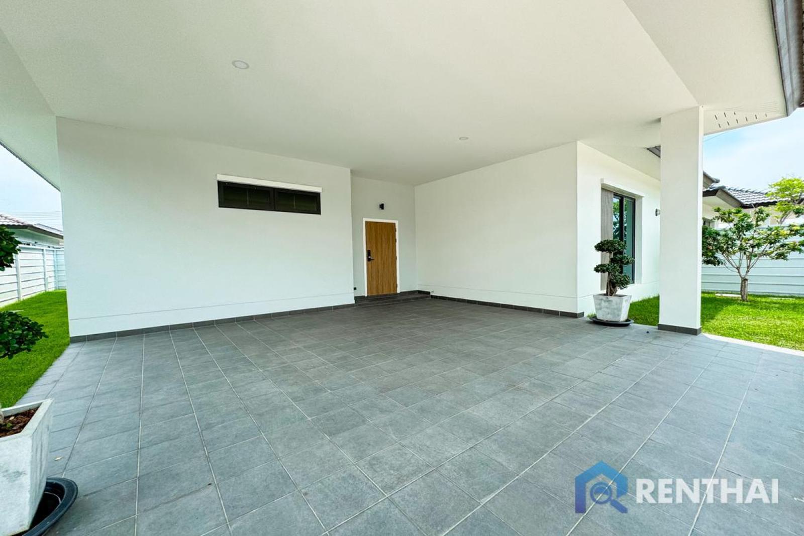 Ready to move in 1 storey house modern design in Pattaya – รูปที่ 3