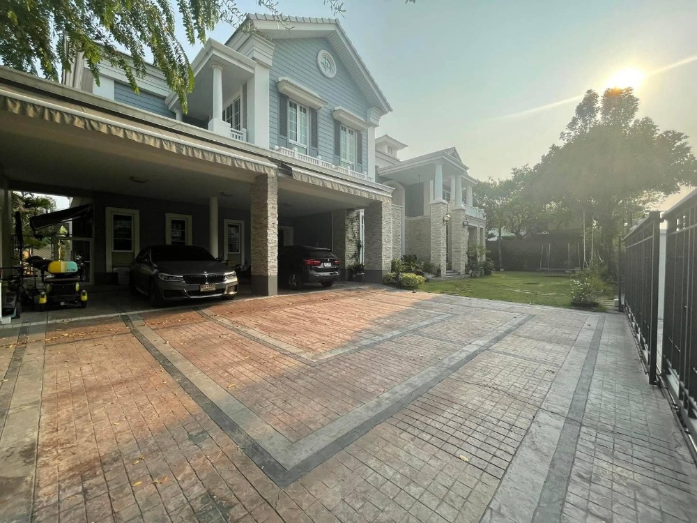 ● American luxury ● บ้านเดี่ยว 2 ชั้น 217.00 ตร.ว. | 4 ห้องนอน 8 ที่จอดรถ มีสระว่ายน้ำ | ใกล้ เมกาบางนา 11 นาที, โรงพยาบาลพริ้นซ์ สุวรรณภูมิ 11 นาที – รูปที่ 3