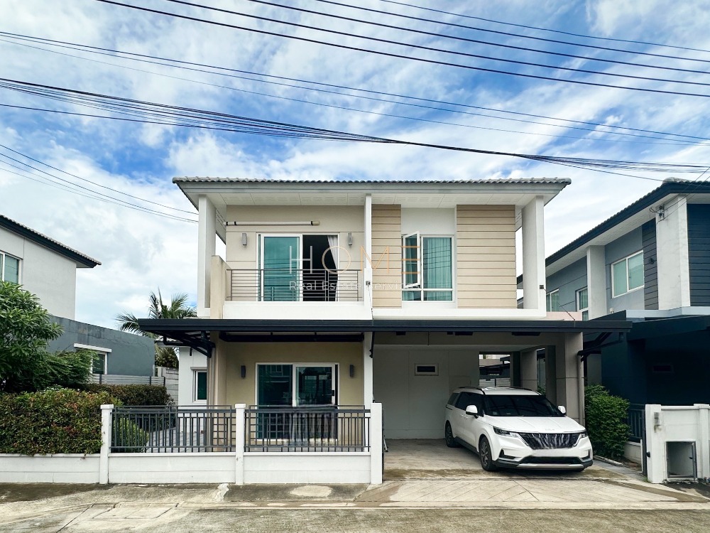 Garden front plot, 4 bedrooms, new condition ✨ Centro Ratchapruek / 4 bedrooms (for sale), Centro Ratchapruek / 4 Bedrooms (SALE) BALL118