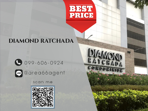 🔥 For sale!! Diamond Ratchada Condo