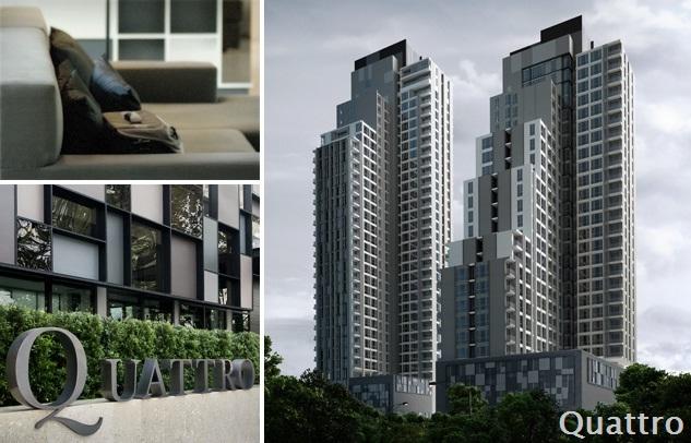 🌟 ขายด่วน! Quattro by Sansiri Thonglor 🌟วิว Marche Thonglor  Building B
