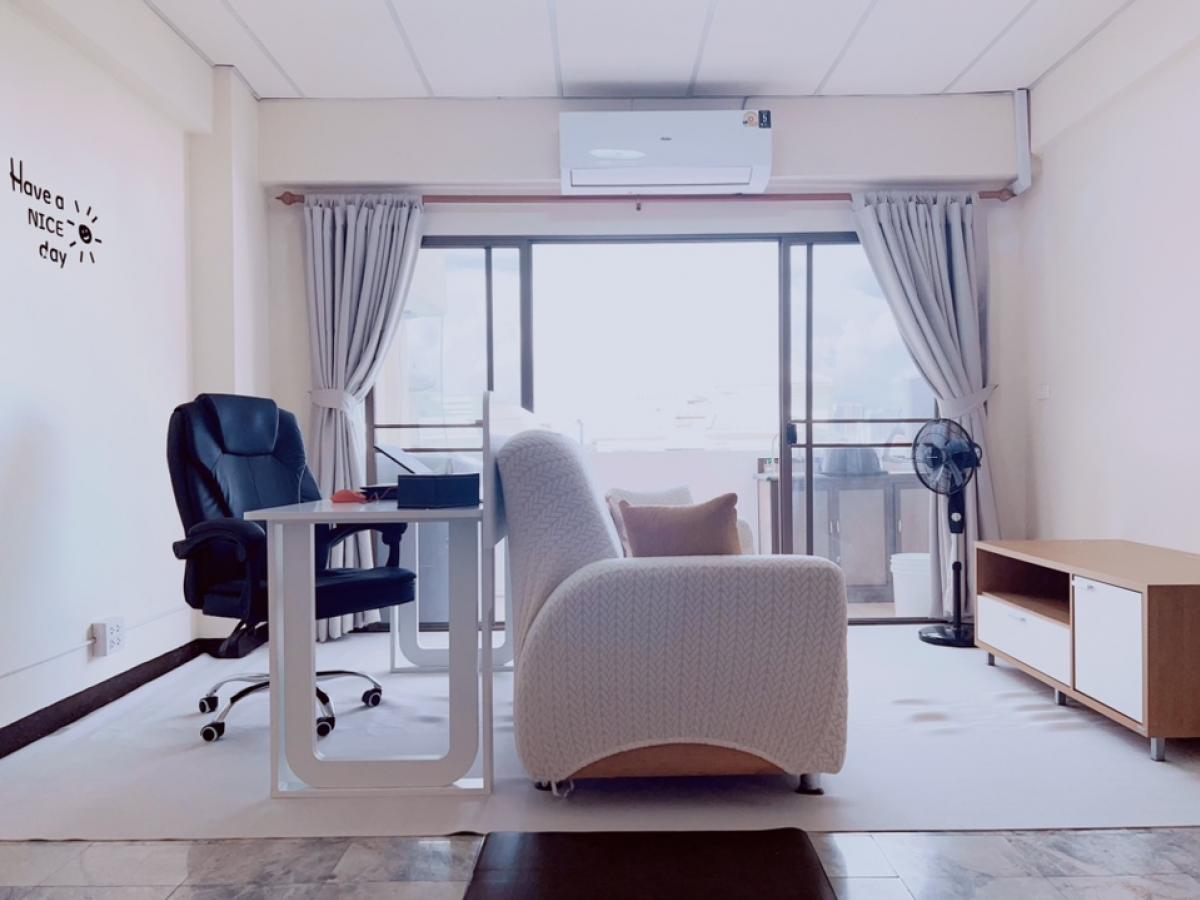 Gold Wadi Condo MRT Hua Mak 150 M. 1 Broken 2, 55 sqm. Large price, good price.