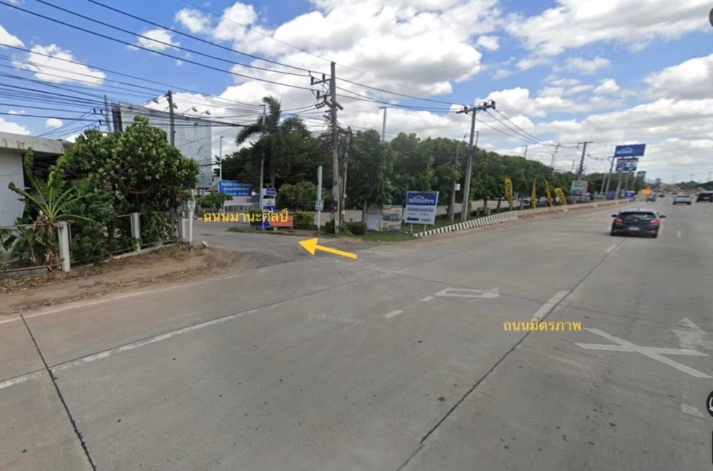 ขายที่ดินเปล่า 5 ไร่ครึ่ง ปรุใหญ่ นครราชสีมา ผังสีชมพู ใกล้ถนนมิตรภาพ ติดโรงเรียนโคราชพิทยาคม  ตั้งอยู่ซอยมิตรภาพ 8 - ถนนมานะศิลป์ – รูปที่ 4