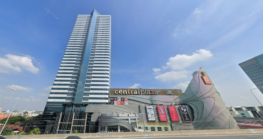 Office area for rent Central City Tower Bangna, the office for rent, next to Central Bangna, near MRT Sri Iam 1.2 km, 23rd floor, 167.15 sq.m., rental fee 100,290 baht per month.