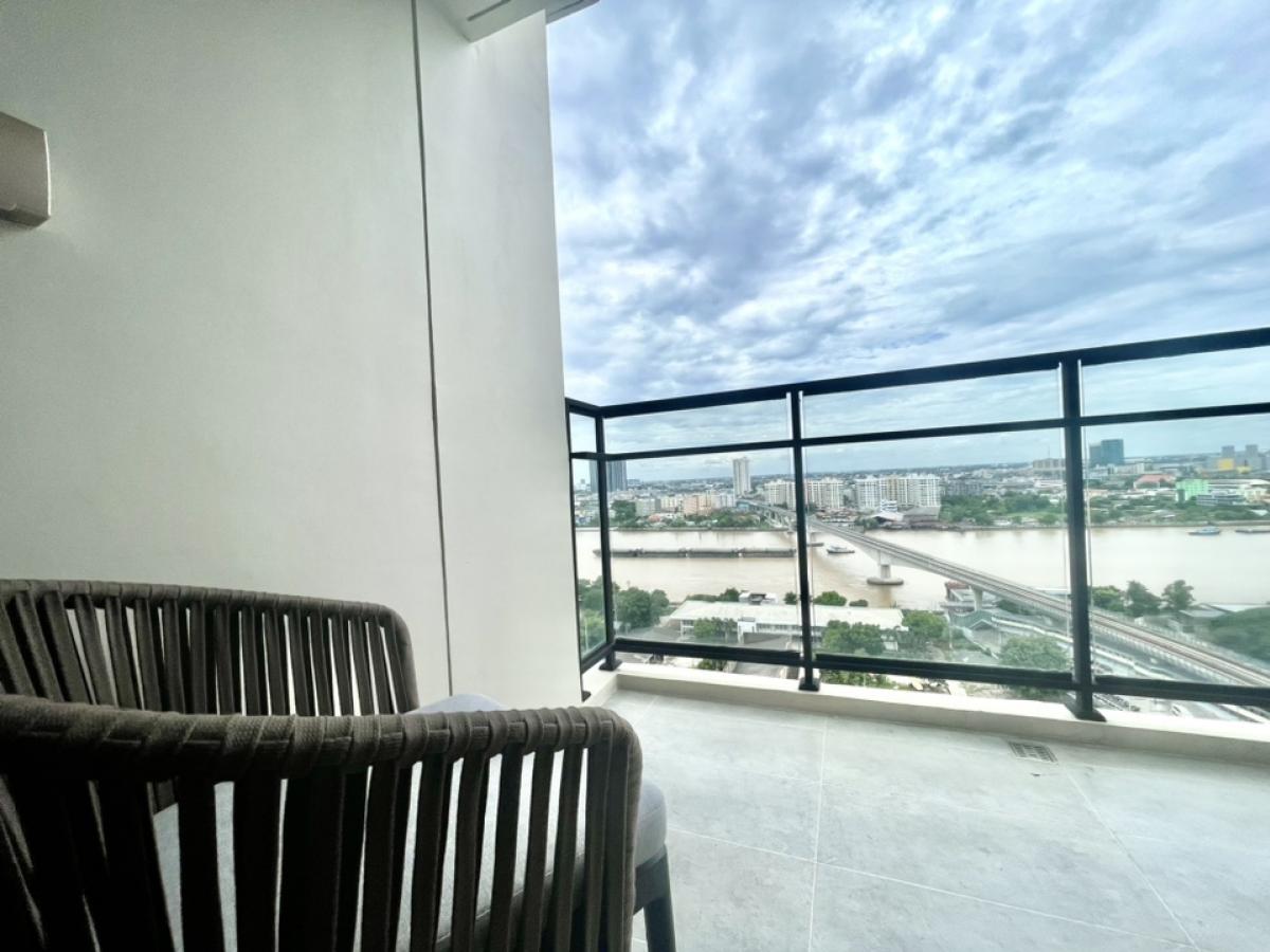 ห้องวิวแม่น้ำ One Bedroom Plus Extra Balcony กู้เกิน/ส่วนต่าง ทำเลทองย่านบางโพ คอนโดติด MRT สถานีบางโพ – รูปที่ 3