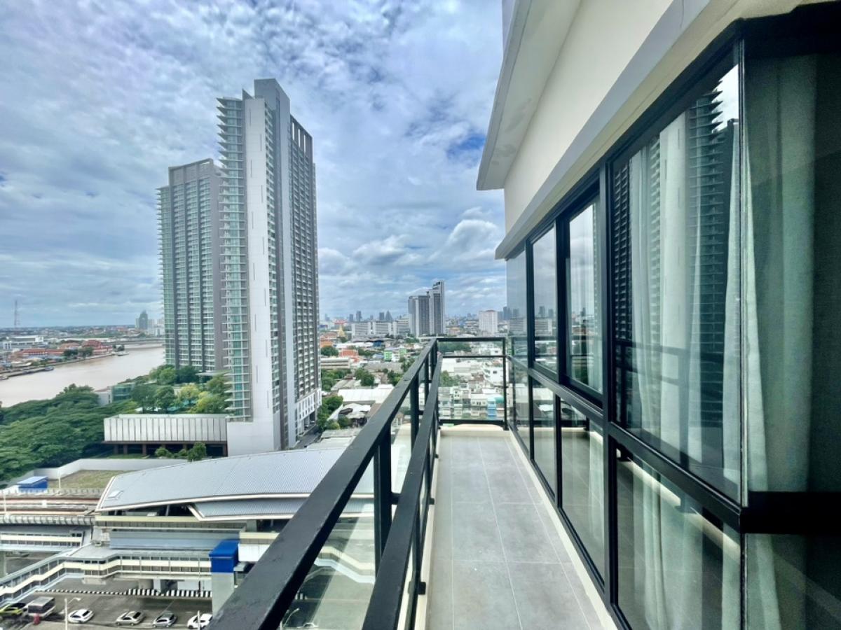 ห้องวิวแม่น้ำ One Bedroom Plus Extra Balcony กู้เกิน/ส่วนต่าง ทำเลทองย่านบางโพ คอนโดติด MRT สถานีบางโพ – รูปที่ 4