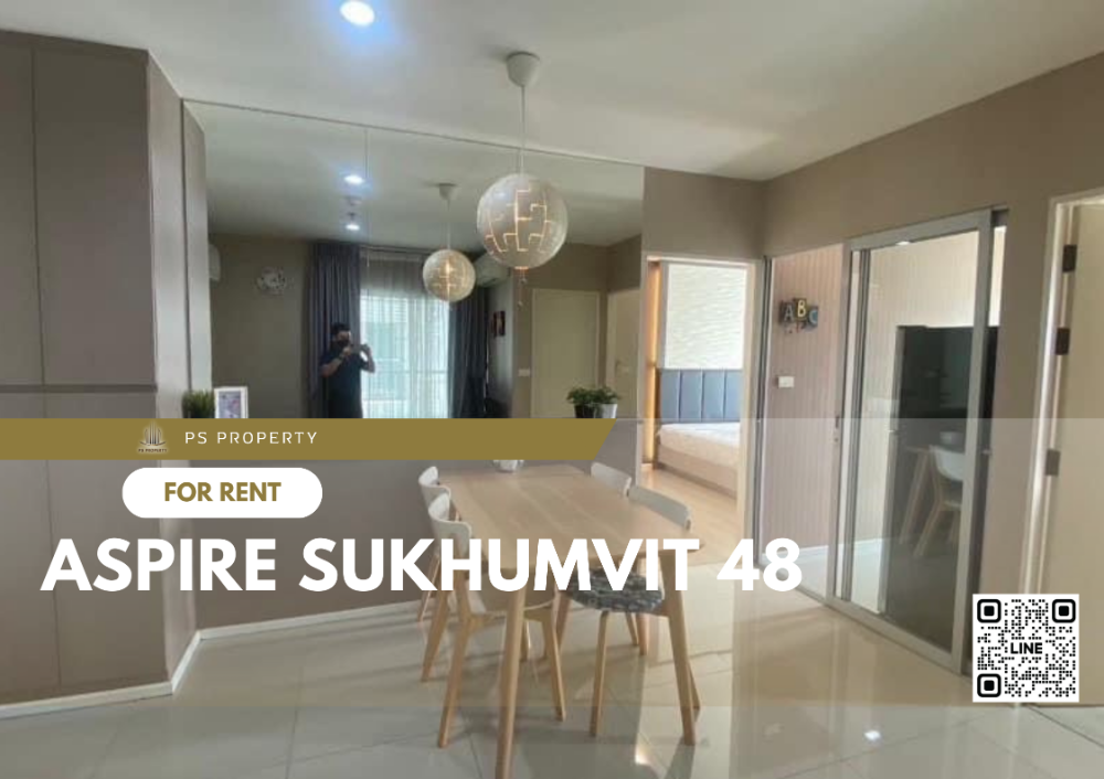 For rent 📌 Aspire Sukhumvit 48 📌 2 bedrooms, 2 bathrooms, complete furniture and electrical appliances, near BTS Phra Khanong. For rent 📌 Aspire Sukhumvit 48 📌 2 bedrooms, 2 bathrooms, complete furniture and electrical appliances, near BTS Phra Khanong.
