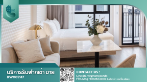 For rent Park Origin phayathai ห้องตกแต่งสวยมาก เฟอร์ครบพร้อมเข้าอยู่ LH-RW005147