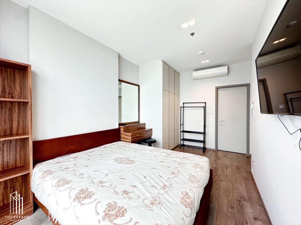 For rent Whizdom Avenue Ratchada-Ladprao, High Floor, North and East Facing This spacious 1-bedroom unit features an extra-large layout and is priced at only 18,000 Baht. – รูปที่ 3