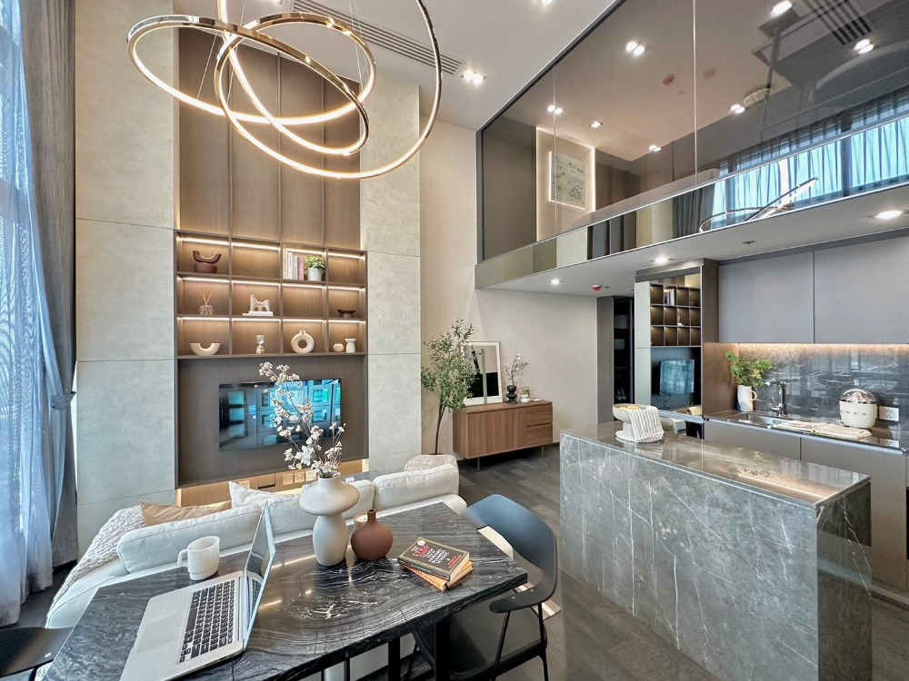 ✨For sale: Loft room, open kitchen, Pet Friendly✨Conner Ratchathewi (1 bedroom Loft, 49 sq m., only 10.32 MB!! Tel.0922635410 (Earth) – รูปที่ 4