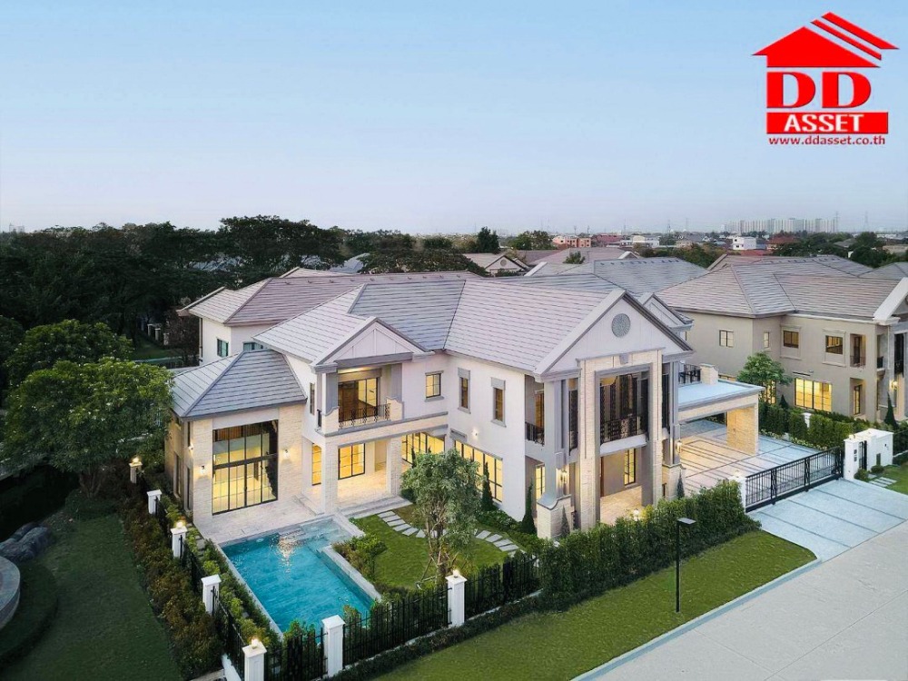 For Sale Luxury House Grand Boulevard Pinklao-Petchkasem Luxury House Granada Pinklao-Petchkasem House with swimming pool from Sc Asset Cold : H8104