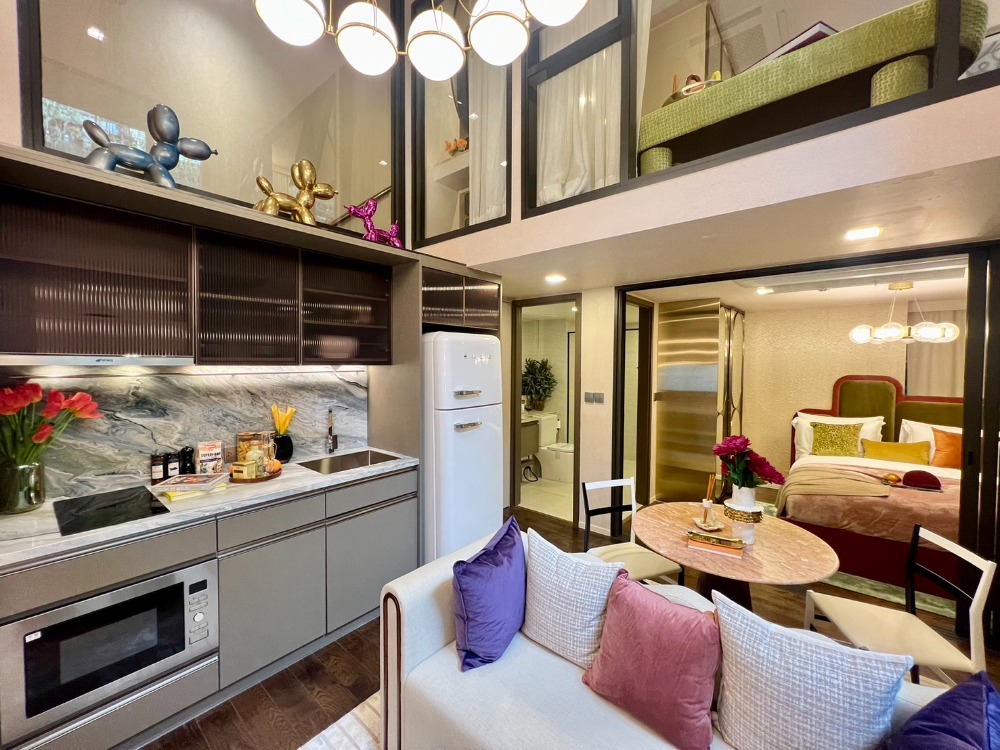 🔥Special Price🔥Shush Ratchathewi | Loft 2 Bed 2 Bath, 63 ตร.ม. | ราคา PRE-SALE Tel.0922635410 (เอิร์ธ) – รูปที่ 2