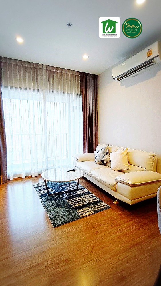 Condo for rent: Chewathai Residence Bang Pho, beautifully decorated room, river view