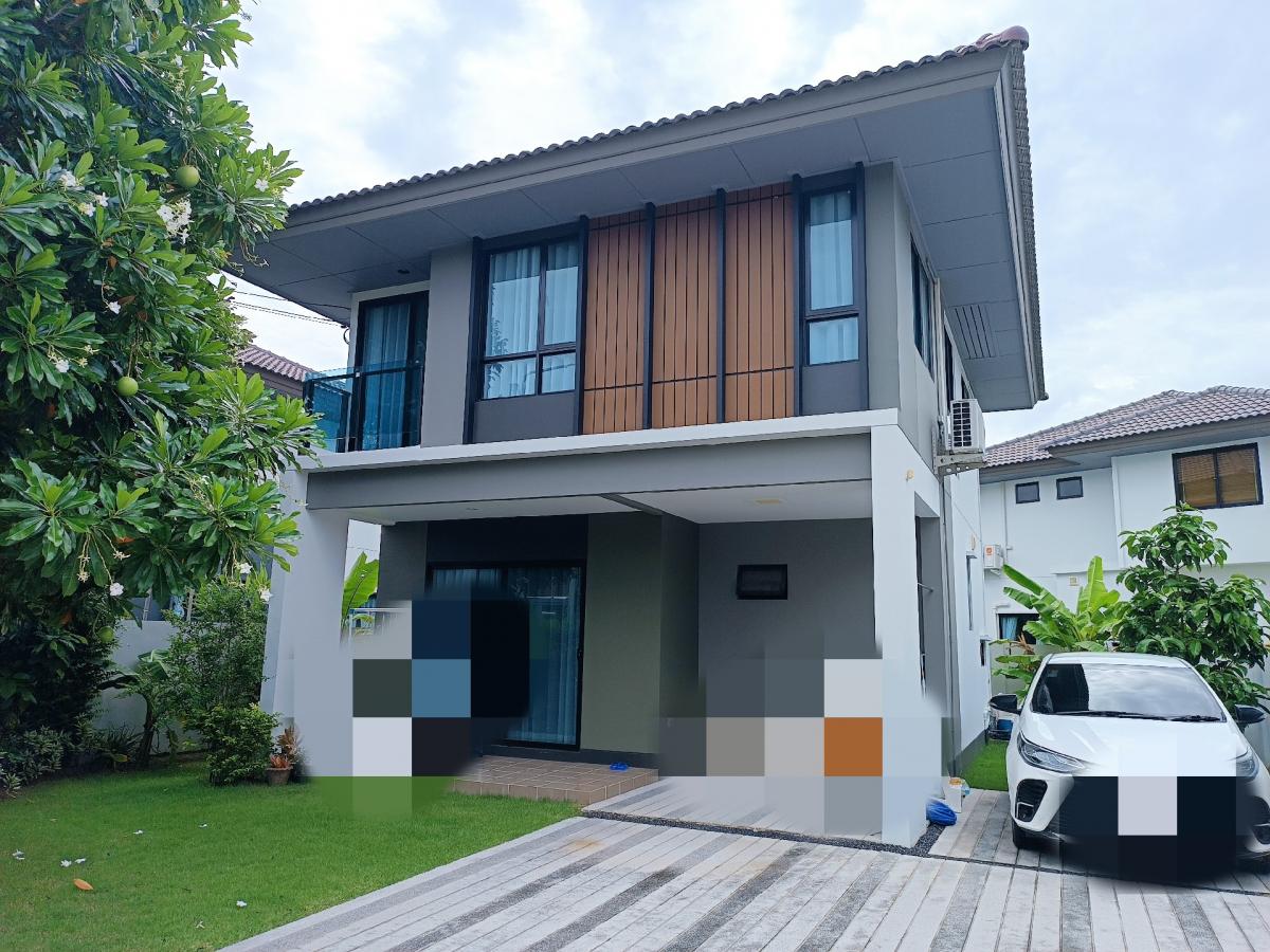 selling himself, 2 -storey detached house, Burasiri Village, Bang Na 6.5 million selling himself, 2 -storey detached house, Burasiri Village, Bang Na 6.5 million