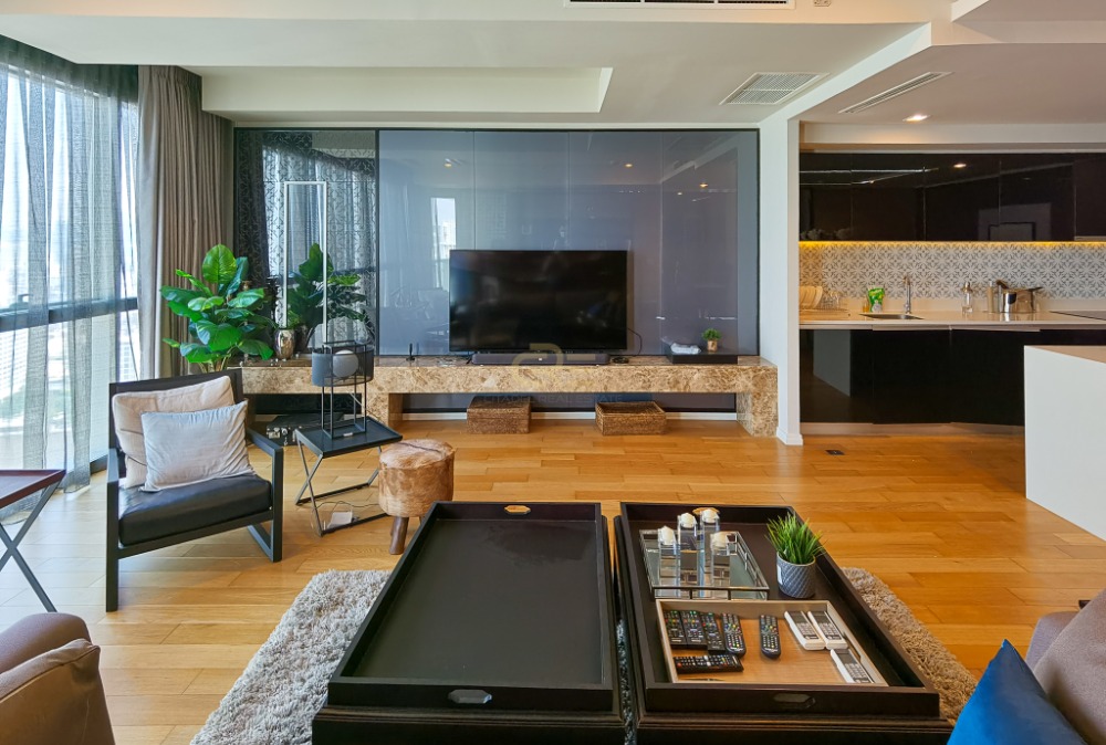 The River by Raimon Land - High Floor Beautifully Furnished 2 Beds Unit Facing IconSiam for Rent! – รูปที่ 4