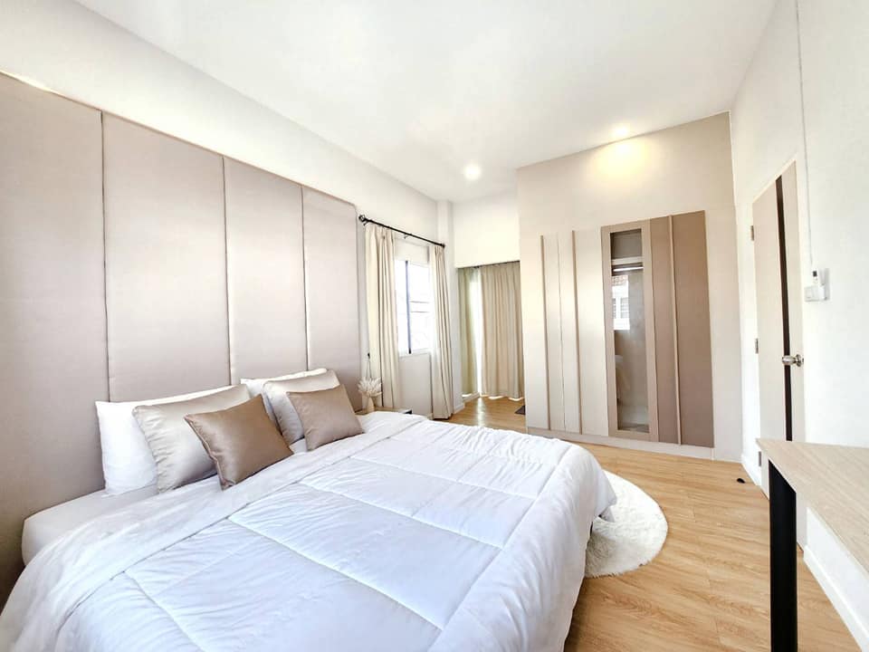 บ้านเดี่ยวสวย พื้นที่ใช้สอยรวมโรงจอดรถและพื้นที่ซักล้าง ในหมู่บ้านขวัญเวียง แม่เหียะ หางดง ใกล้ รร.นานาชาติ 8 แห่ง – รูปที่ 4