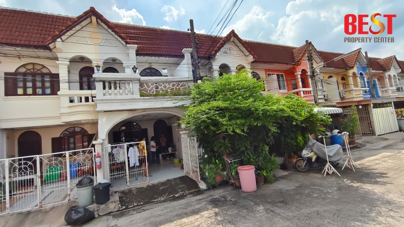 ขาย ทาวน์เฮาส์  2 ชั้น เสนาวิลล่า 3 ซอย คู้บอน 27 ต่อเติมสวย ขายถูก – รูปที่ 2