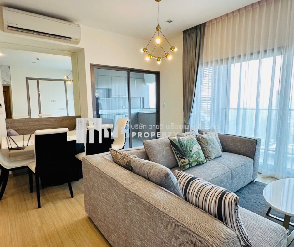 RENT : Best Deal!! WHIZDOM CONNECT Sukhumvit  I 3 Bed  4 Bat 128 sqm. - 120,000 thb. [High Floors/ Panoramic city view, Luxury Home Decor/ Ready to move in] – รูปที่ 2