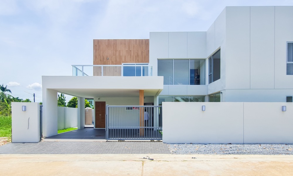 2-storey detached house for sale, newly built, 63.5 square meters, Salaya. 2-storey detached house for sale, newly built, 63.5 square meters, Salaya.