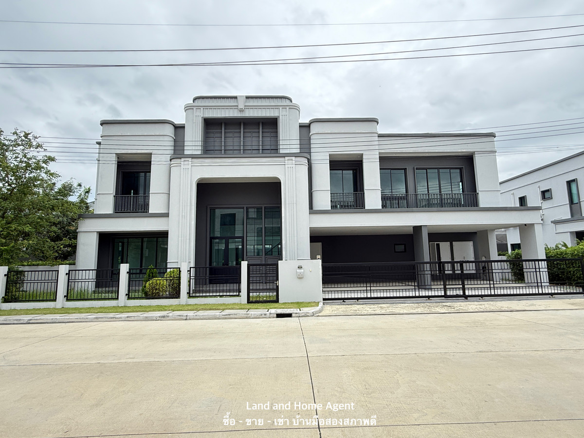 Single house for sale, Setthasiri Wongwaen-Chatuchak, largest size, new house, never occupied Single house for sale, Setthasiri Wongwaen-Chatuchak, largest size, new house, never occupied