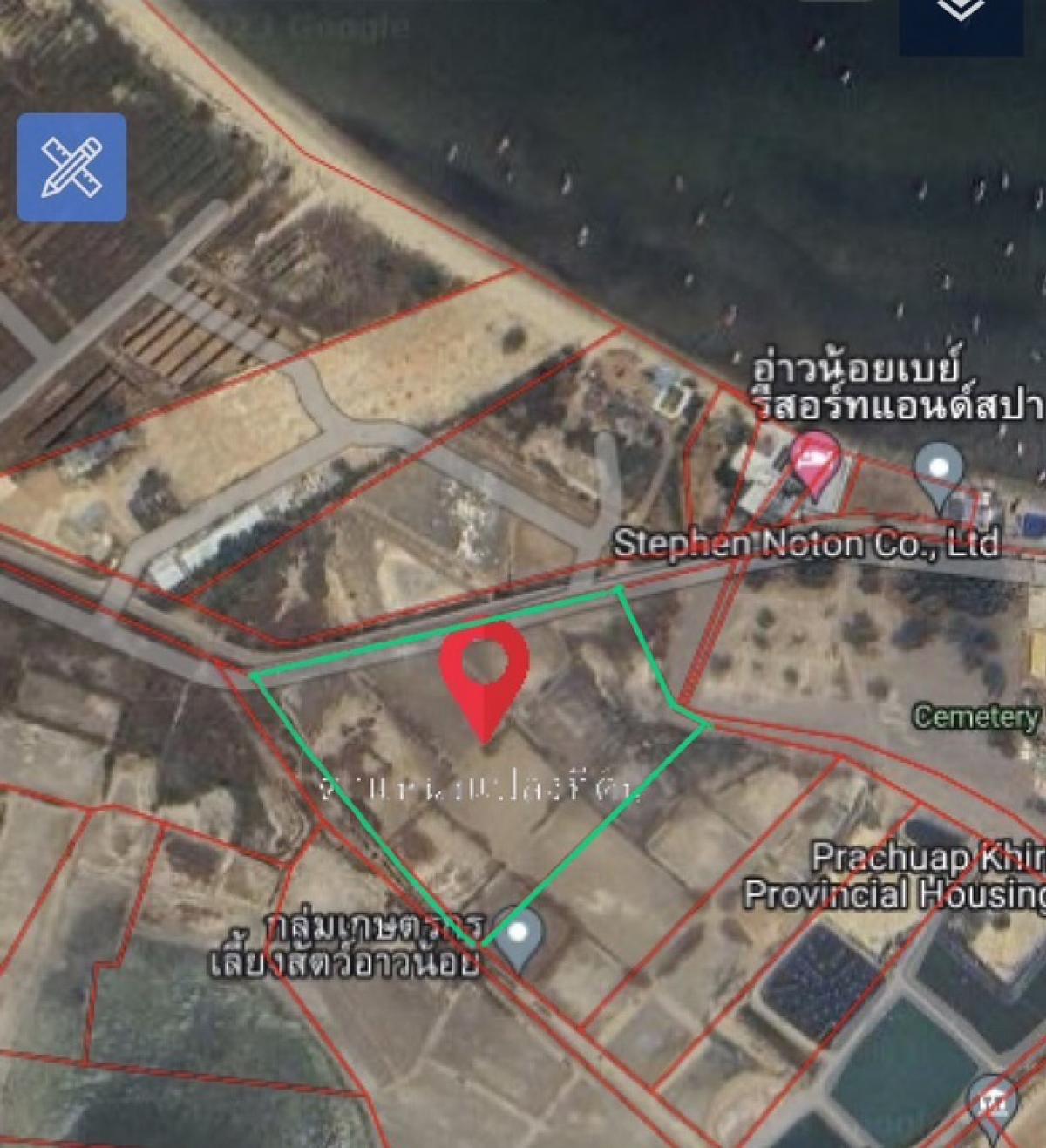 ที่ดินอ่าวน้อย จ.ประจวบฯ 10ไร่ วิวทะเล ราคาถูกกว่าตลาด DVPY012