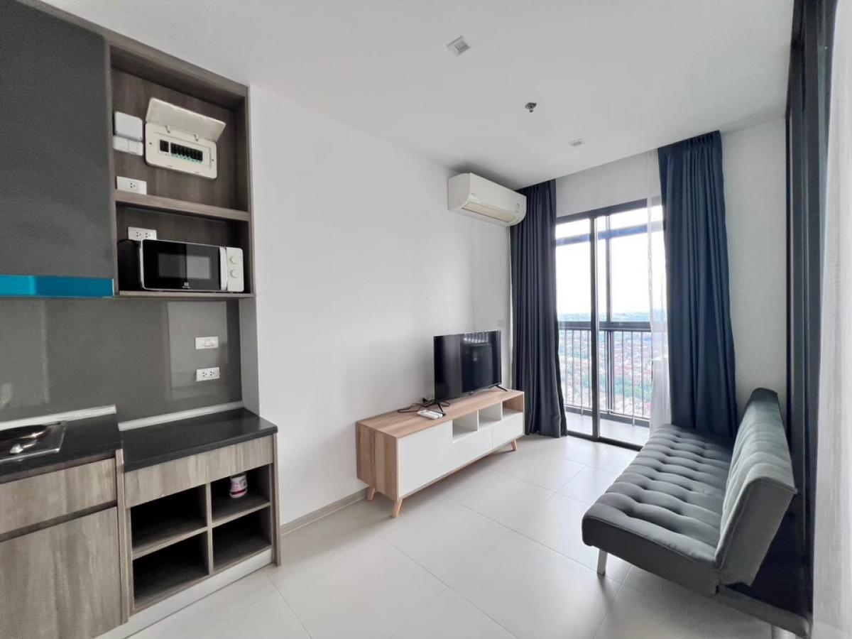 For rent‼️Condo Grow Rattanathibet near MRT Sai Ma, 22nd floor, size 35 square meters, 1 bedroom, 1 bathroom‼️Fully furnished with electrical appliances‼️The room door is a digital door lock. For rent‼️Condo Grow Rattanathibet near MRT Sai Ma, 22nd floor, size 35 square meters, 1 bedroom, 1 bathroom‼️Fully furnished with electrical appliances‼️The room door is a digital door lock.