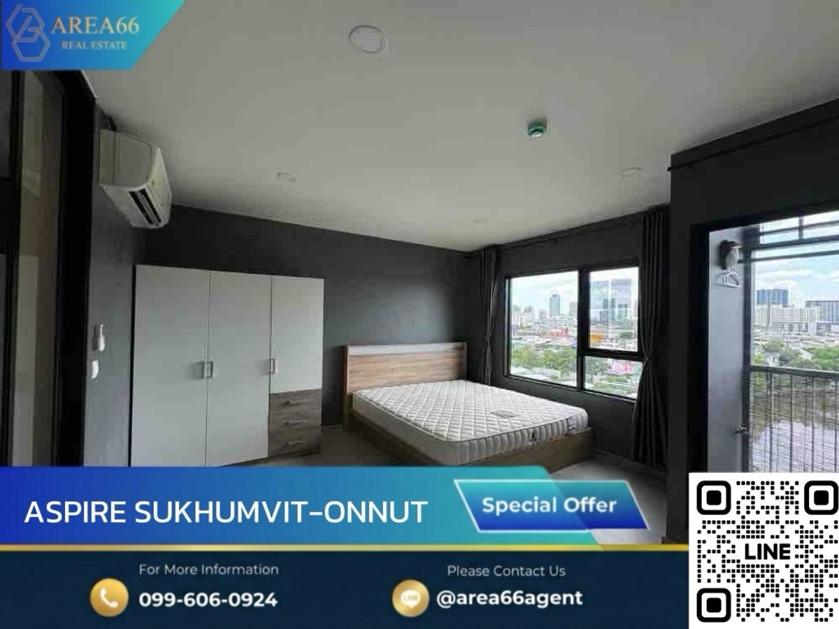 🔥 ขายด่วน!! คอนโด Aspire Sukhumvit Onnut