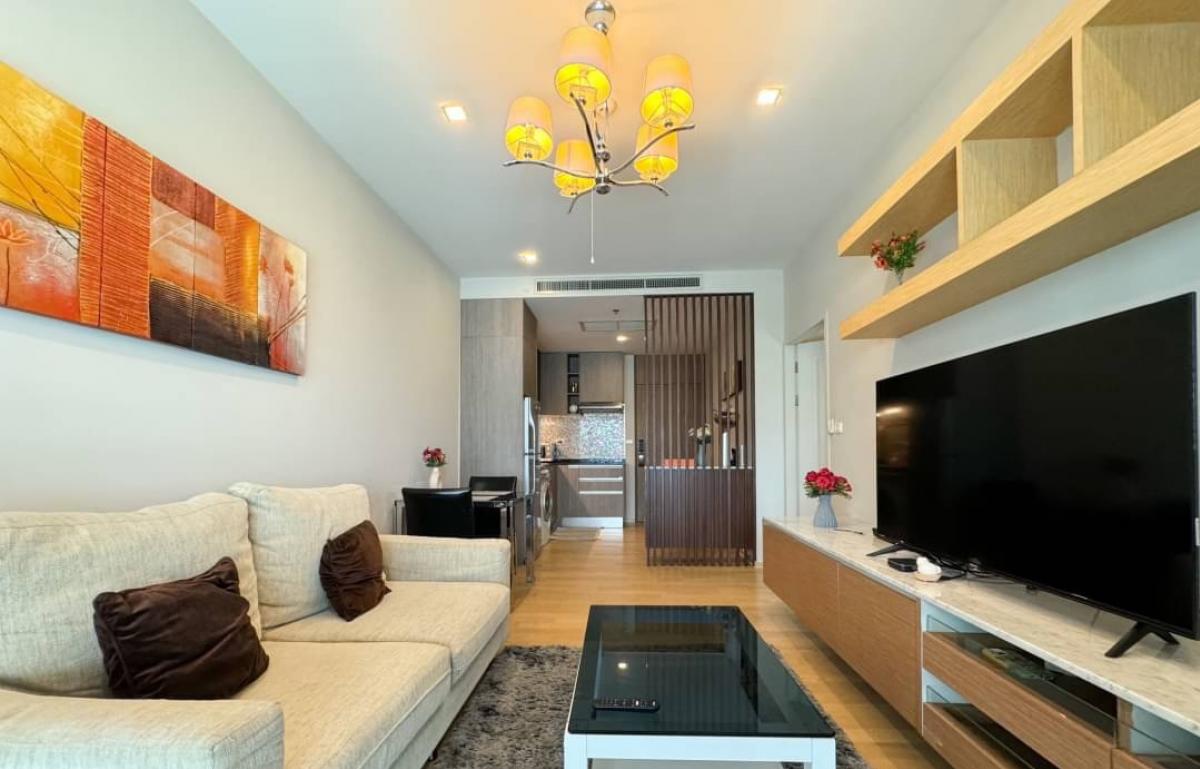 ♦ Nice Decoration ♦ 15+ Floor 47.70 ตร.ม.| 1 ห้องนอน , 1 ห้องน้ำ | ตกแต่งครบ พร้อมเข้าอยู่ | ใกล้ BTS พร้อมพงษ์ 180 ม., เอ็มโพเรียม 350 ม., เอ็มควอเทียร์ 500 ม. – รูปที่ 3