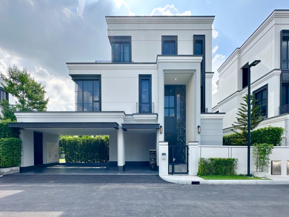 🏛️Malton Gates Krungthep Kreetha🔥Type MIDDLETON บ้านเดี่ยวหรู 3 ชั้น ขนาด 448 ตร.ม. 105 ตร.ว. | 4 ห้องนอน 4 ห้องน้ำ 4 ที่จอด เริ่ม 39 MB ติดต่อนัดชม Tel.0922635410 (เอิร์ธ)