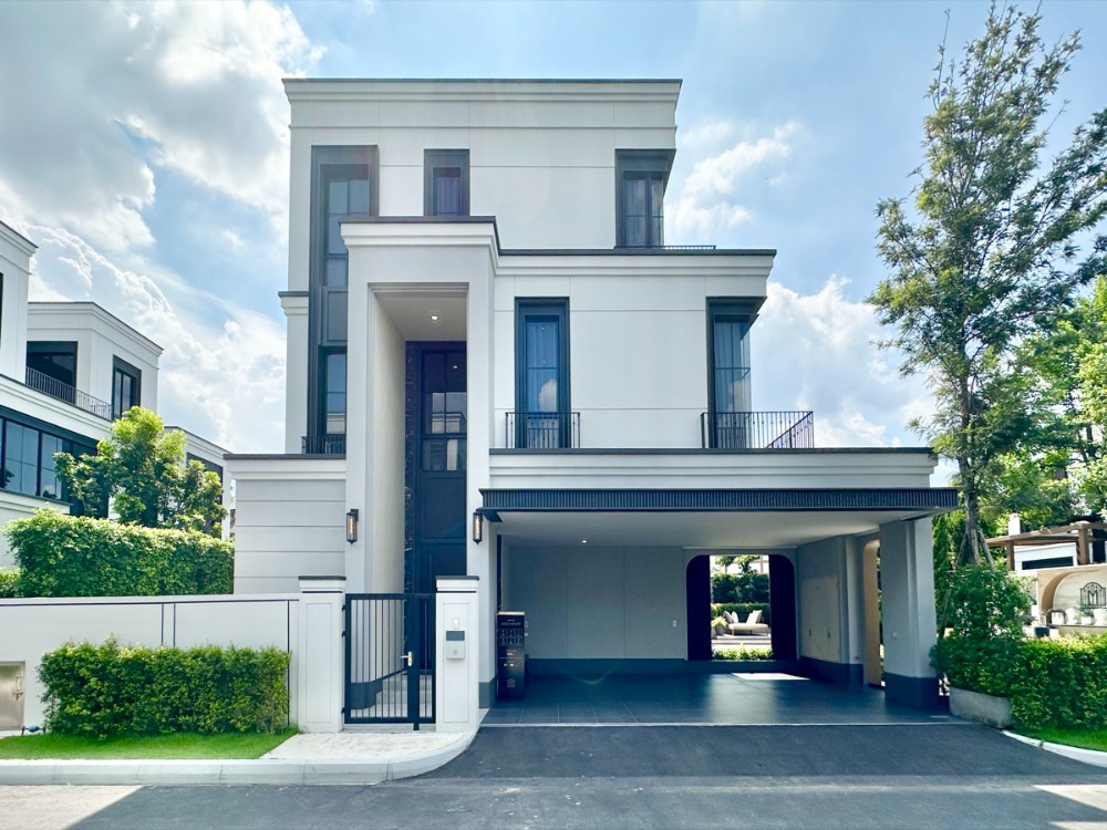 Malton Krungthep Kreetha - 3-storey detached house, Size S* 403 sq m. 90 wa 092-545-6151 (Tim)