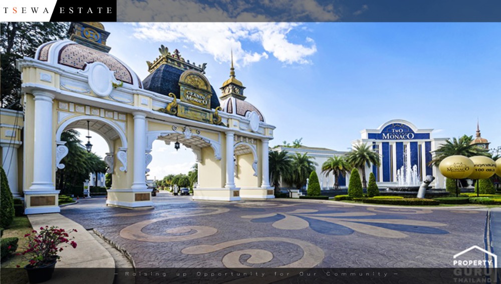 Land for Sale, 154 sq.wa in Grand Monaco Village near Bangna-Trad Land for Sale, 154 sq.wa in Grand Monaco Village near Bangna-Trad