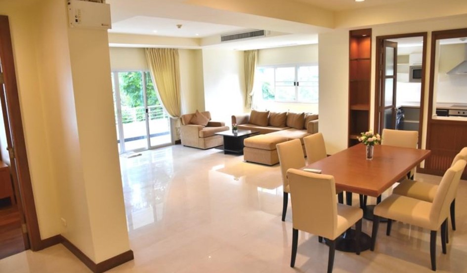● Pet friendly ● ชั้น 0++ 193.00 ตร.ม. | 3 ห้องนอน ตกแต่งครบ | ใกล้ BRT สาทร 2 นาที, โรงพยาบาลบีเอ็นเอช 4 นาที, BTS ช่องนนทรี 6 นาที – รูปที่ 4
