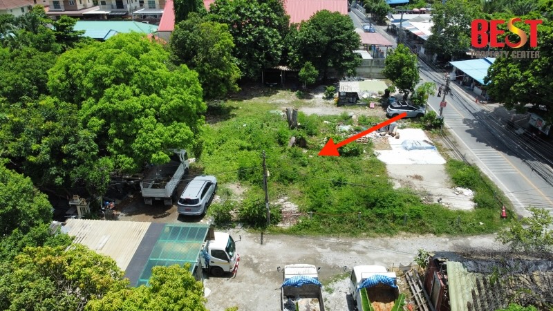 ขายที่ดินเปล่า ซอย บางด้วน - สวนส้ม ตรงข้าม ช้างสามเศียร เอราวัณ แปลงมุม ขายถูก – รูปที่ 4