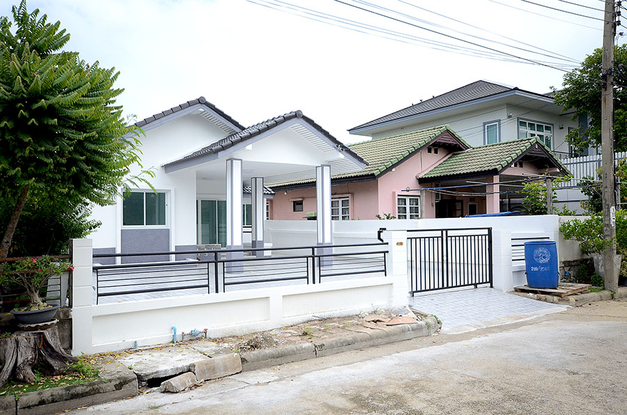 ขายบ้านเดี่ยว 1 ชั้น รีโนเวท หมู่บ้าน อาสาเฮ้าส์3 ซอย อบต.คลองข่อย ย่านปากเกร็ด – รูปที่ 2