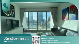For rent 185 Rajadamri 2ห้องนอน 2ห้องน้ำ ห้องสวยตกแต่งครบ พร้อมเฟอร์นิเจอร์และเครื่องใช้ไฟฟ้า LH-RW005235