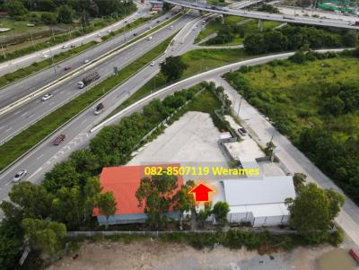 For sale: Office near Bangsaen Beach, Motorway, Chonburi, area 2 rai, usable area 600 sq m, parking for 25-30 cars.