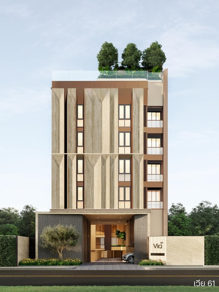 Presale round Via 61, the latest project from #sansiri, Ekkamai - Thonglor location