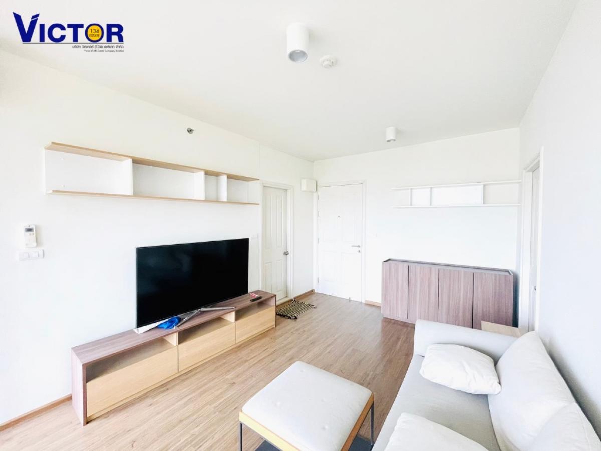 🔥Condo for rent, U Delight Huamak U Delight @ Huamak station🔥 Beautiful room, fully furnished, near ABAC University, Ramkhamhaeng University