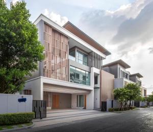 📢👇Luxury house, comfortable living, 3 floors with lift and swimming pool, convenient travel on many routes at The gentry Vibhavadi 62