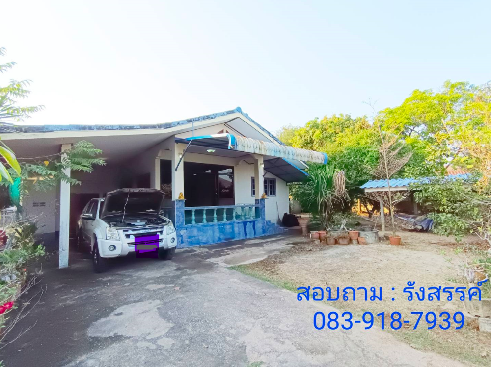 🎯 ขายบ้าน 1 ชั้น 2 ระดับ เนื้อที่ 179 ตรว. หลังมุม กว้าง 31 เมตร ลึก 22 เมตร สภาพดีพร้อมเข้าอยู่ วิวเขาใหญ่ ใกล้ตลาดหนองชะอม 📲 สนใจติดต่อ / Contact  คุณรังสรรค์ โทร. 083.918.7939 – รูปที่ 3