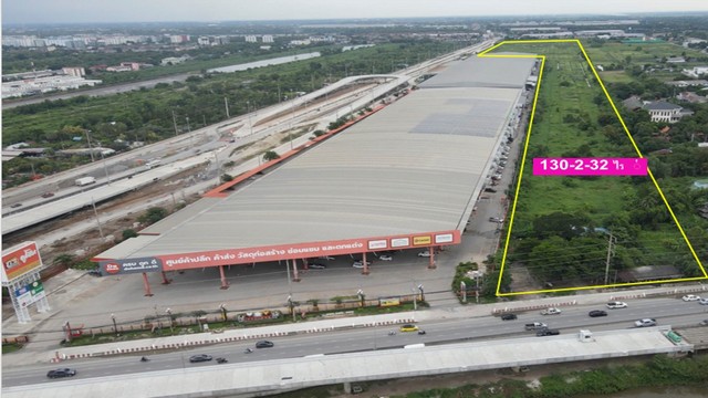 Cheap land for sale, 131-2-38 rai, on 2 main roads, Rangsit-Nakhon Nayok, Rangsit-Thanyaburi, Khlong 6, next to Do Home shopping mall, Pathum Thani Cheap land for sale, 131-2-38 rai, on 2 main roads, Rangsit-Nakhon Nayok, Rangsit-Thanyaburi, Khlong 6, next to Do Home shopping mall, Pathum Thani