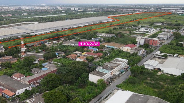 Cheap land for sale, 131-2-38 rai, on 2 main roads, Rangsit-Nakhon Nayok, Rangsit-Thanyaburi, Khlong 6, next to Do Home shopping mall, Pathum Thani – รูปที่ 3