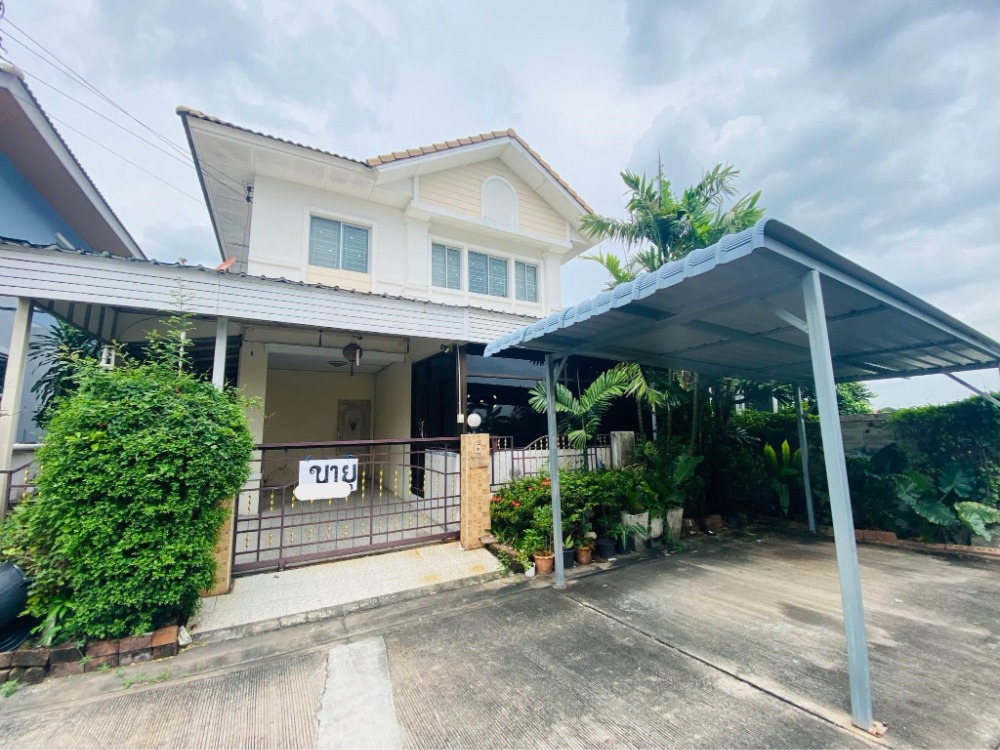 S-BHRS101 ขาย บ้านแฝด บ้านบุรีรมย์ รามอินทรา - ซาฟารี เฟส2 2ชั้น ขนาด 37ตรว. พื้นที่ใช้สอย 148ตรม. 3นอน 2น้ำ 3.08 ล้าน 064-959-8900
